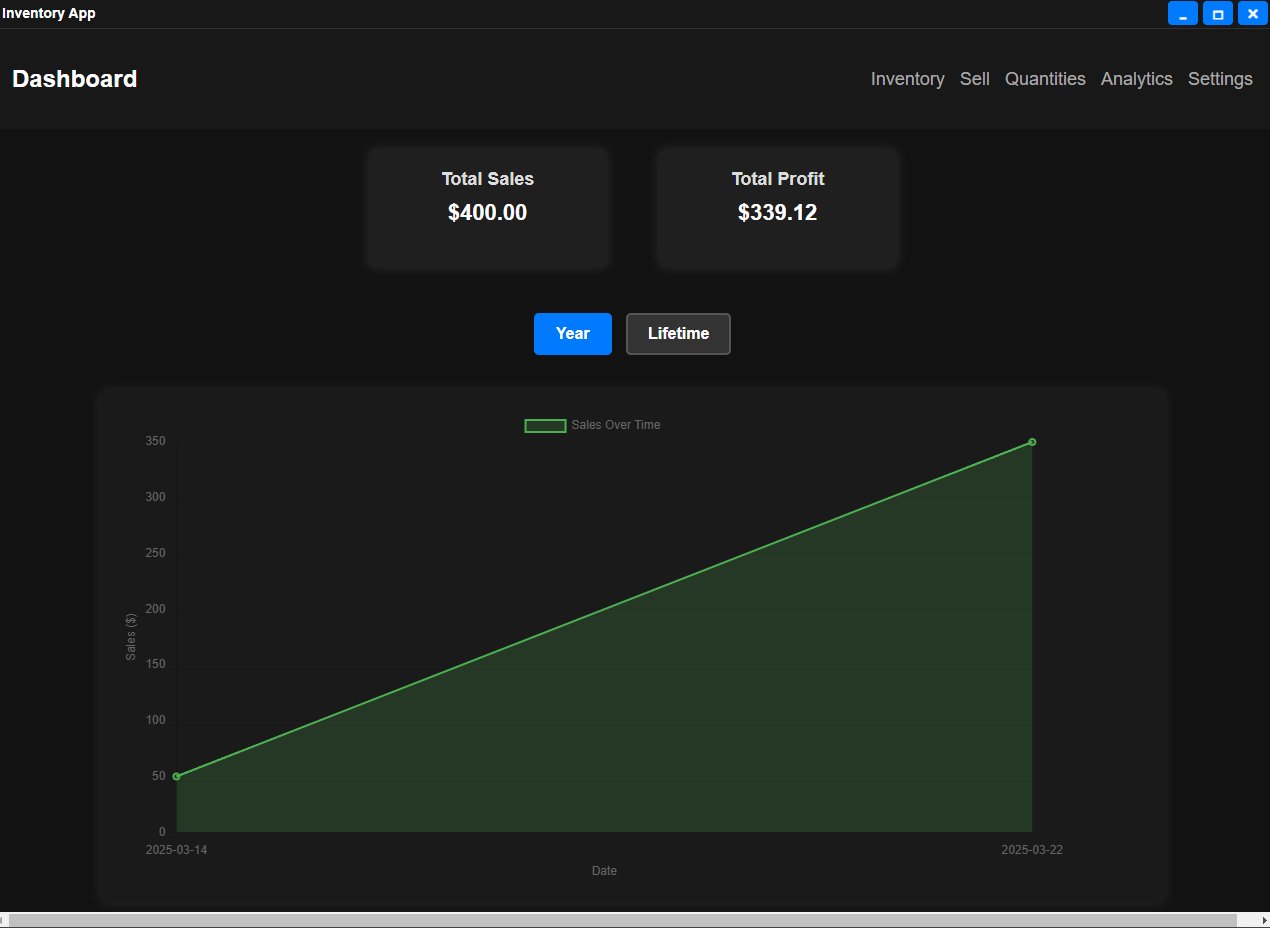 Inventory App Screenshot 2